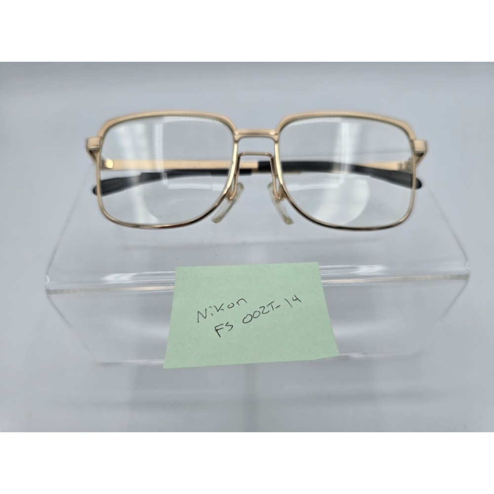 Nikon LAIRD LA8653T Eyeglasses 52□18-143 Made in Japan - Frames Only - See Pics!